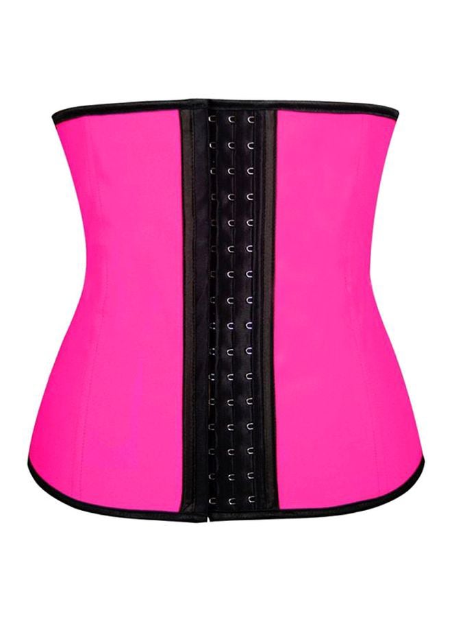 Elastic Corset Pink/Black