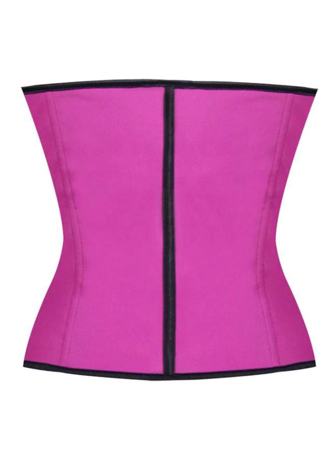 Elastic Corset Pink/Black