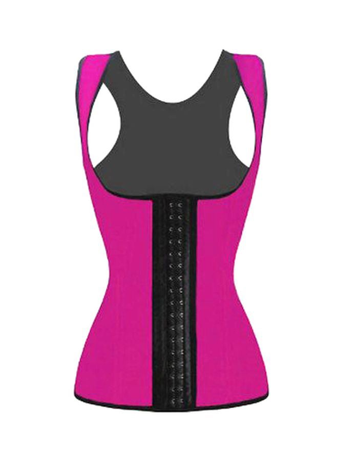 Sleeveless Corset Pink/Black