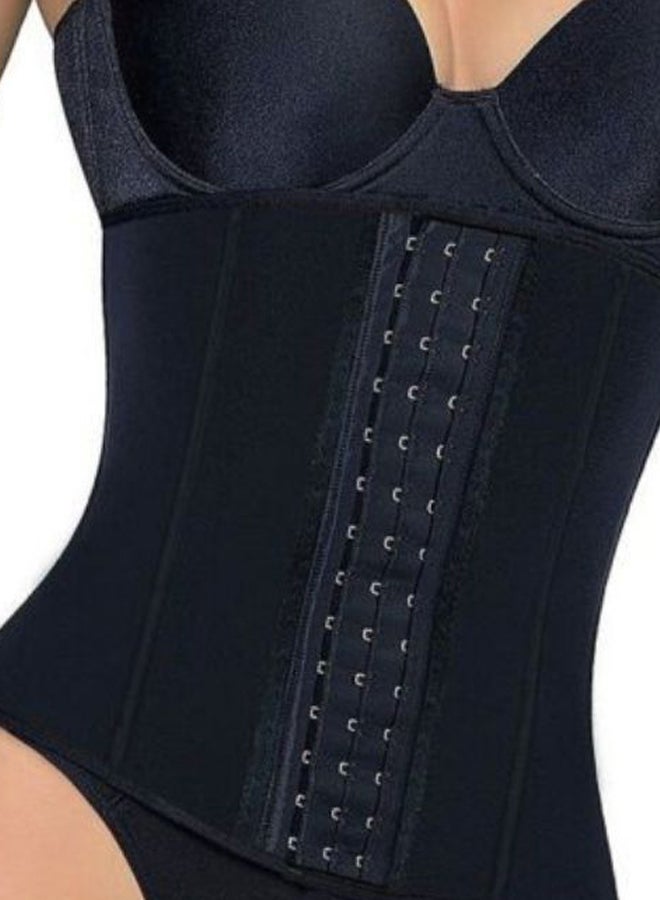 Hourglass Waist Training Corset Black