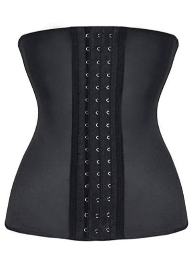 Hourglass Waist Training Corset Black