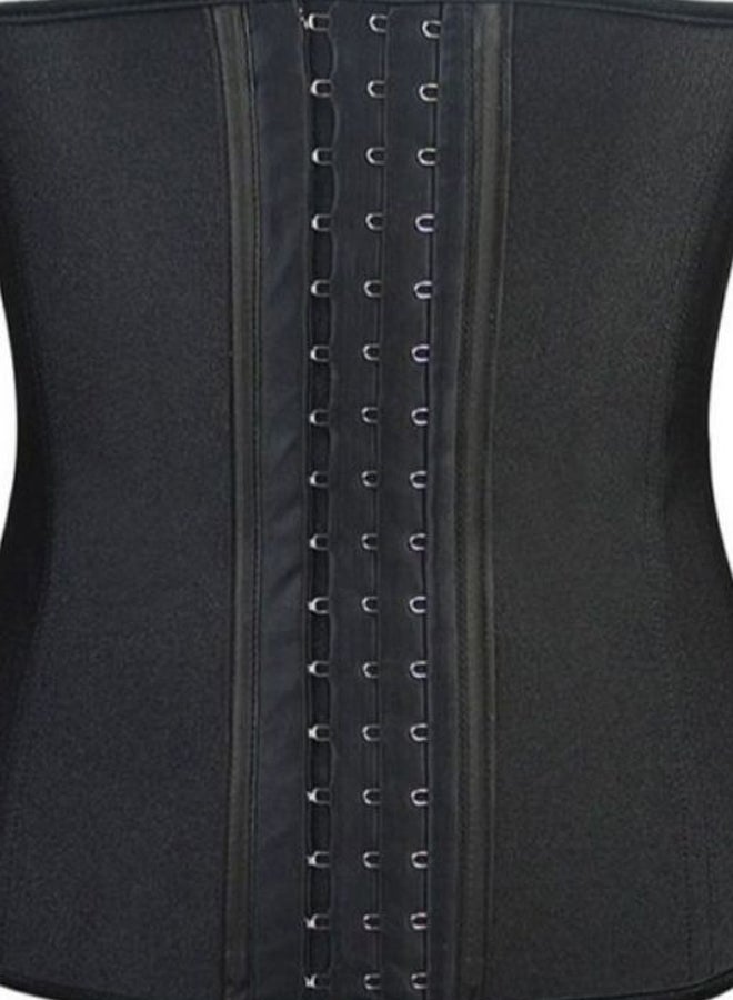 Hourglass Waist Training Corset Black