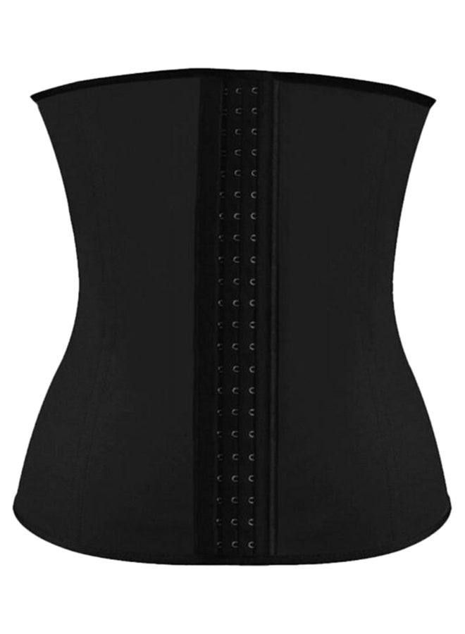 Belly And Waist Cincher Body Shaper Corset Black