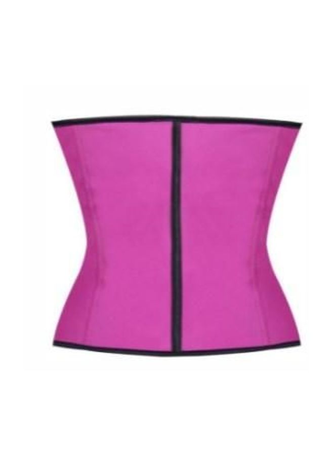 Terylene Adjustable Corset Pink/Black