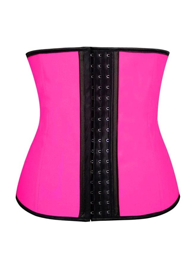 Polyester Bustiers Corset Pink/Black