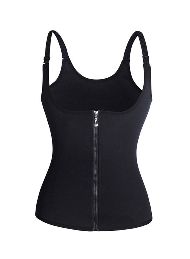 Slimming Underwear Vest Corset Black