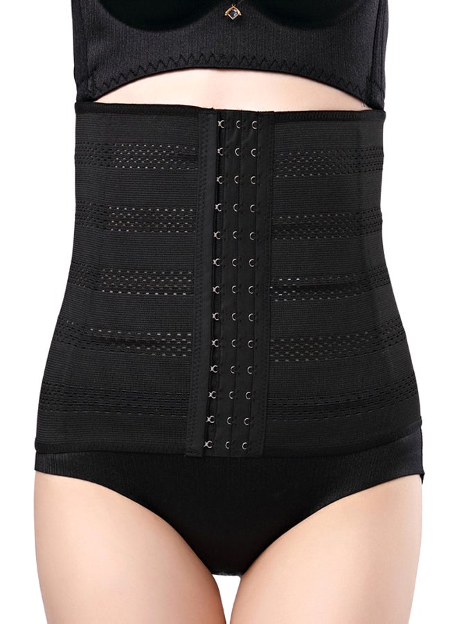 Breathable Slimming Underbust Corset Black