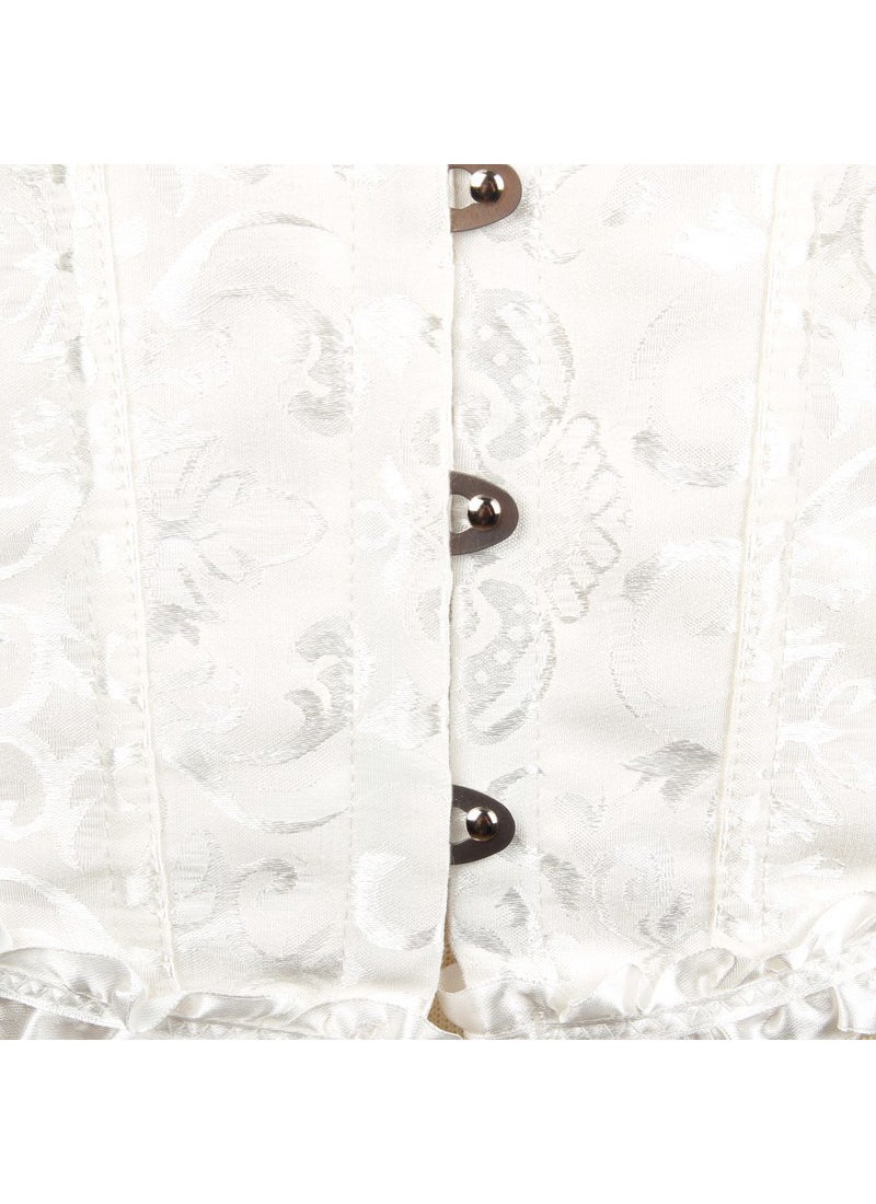 2 Pack Classic Bodies Corsets White/Silver