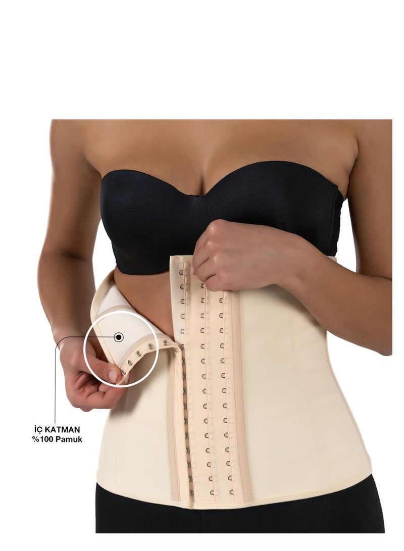 Yamuna Latex Corset Beige Small