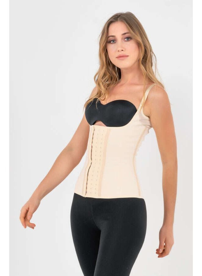 Yamuna Suspended Premium Corset with Straps Beige X-Large