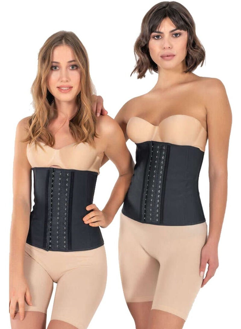 Yamuna Latex Corset Black Medium