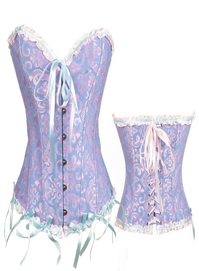 Fashion Trend Corset Blue