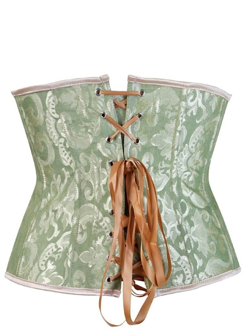 Waist Protective Corset Green