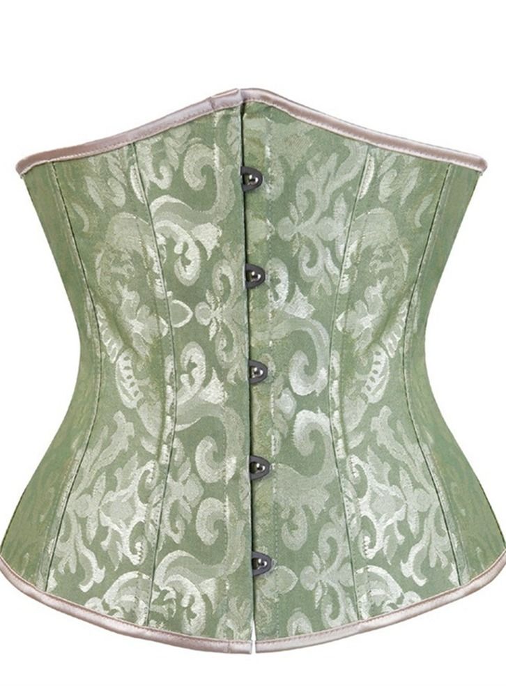 Waist Protective Corset Green