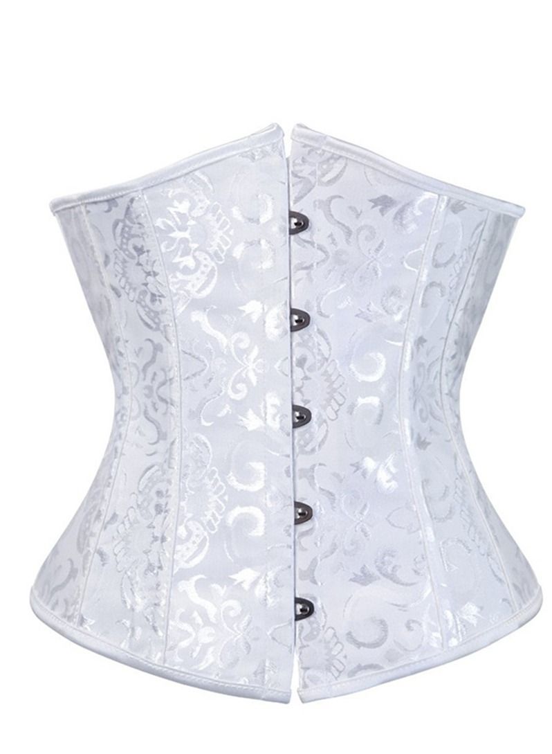 Waist Protective Corset White