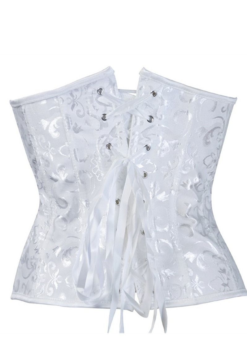 Waist Protective Corset White