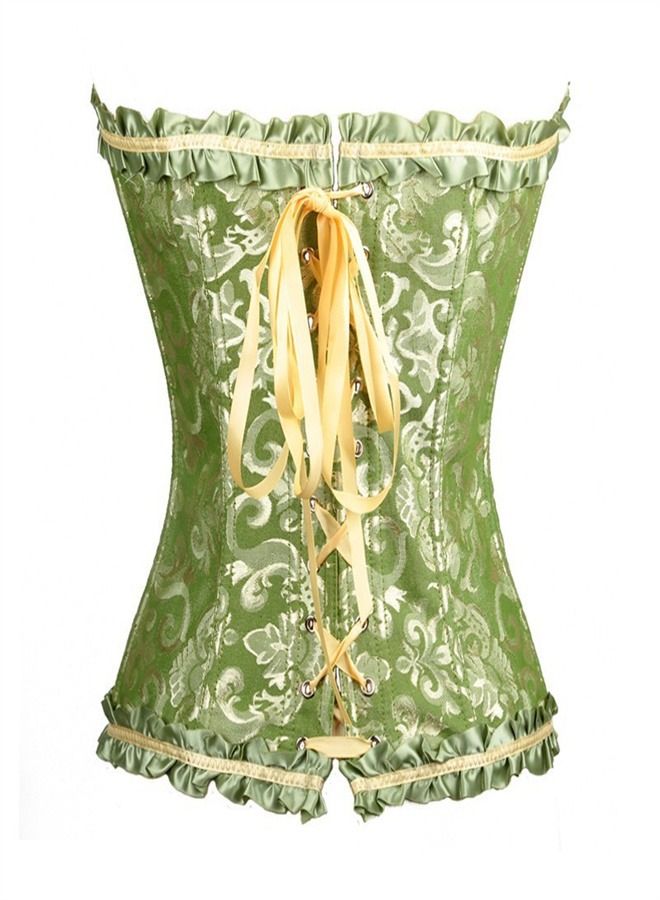 Fashion Trend Corset Green