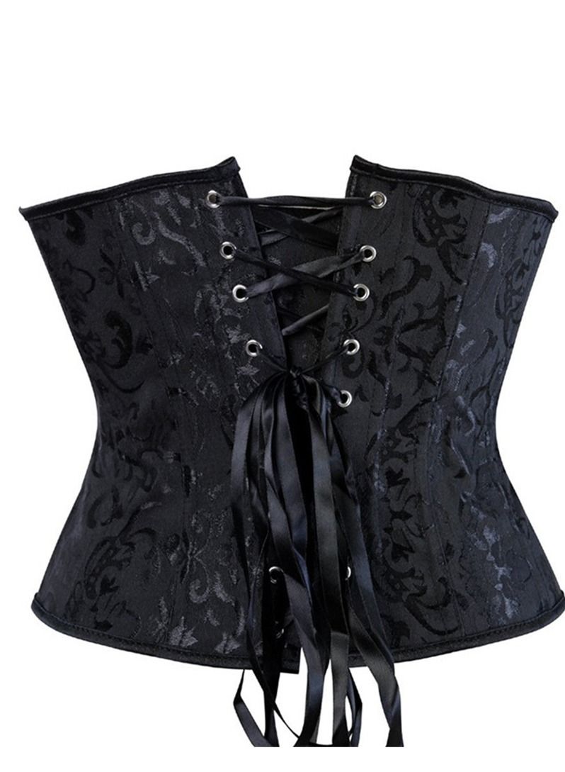 Waist Protective Corset Black