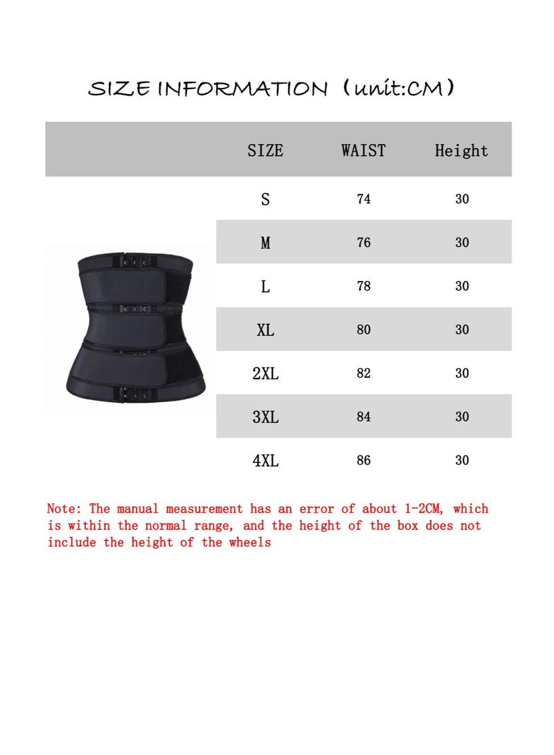 Three-In-One Zipper Chloroprene Corset