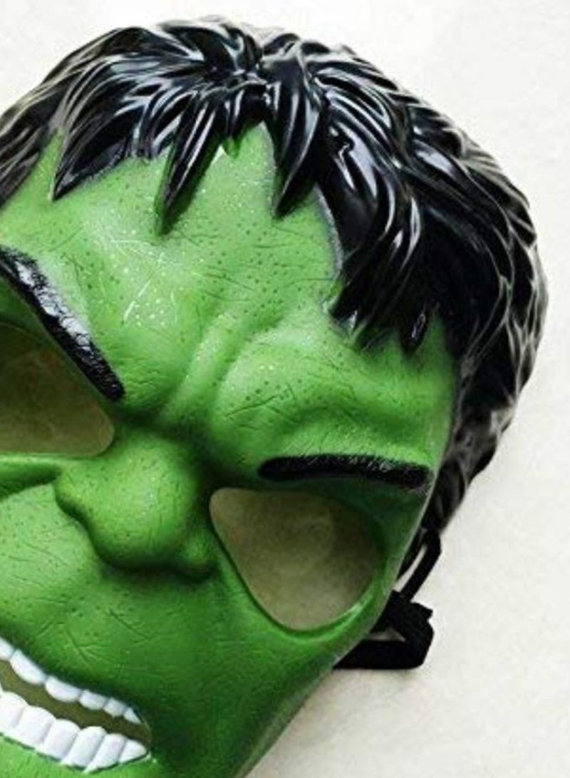 3-Piece Superhero Hulk Mask Set One Size