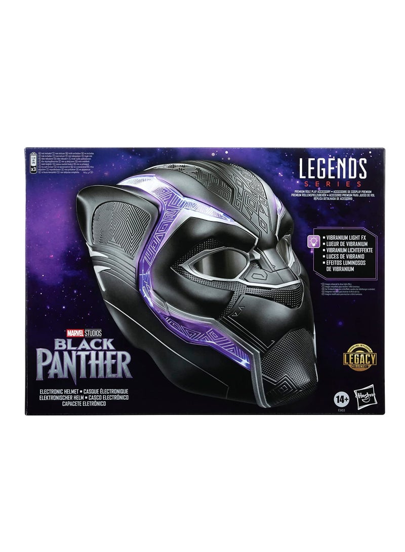 Marvel Legends Series Black Panther Electronic Role Play Helmet F3453