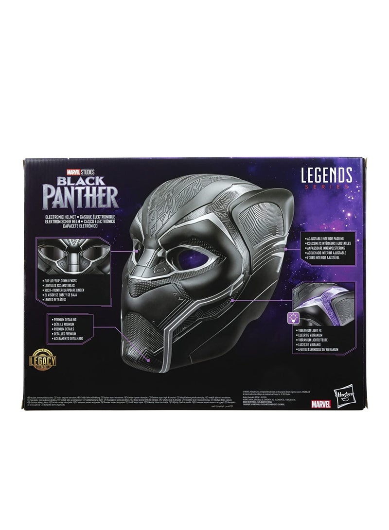 Marvel Legends Series Black Panther Electronic Role Play Helmet F3453