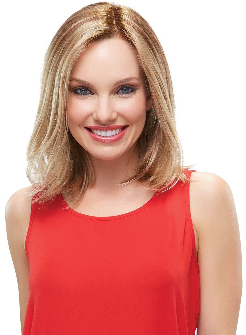 Gold Wig, Medium Length Socialite Wig for Women, Comfortable and Breathable, Natural Brown Synthetic Daily Use (Gold Brown)