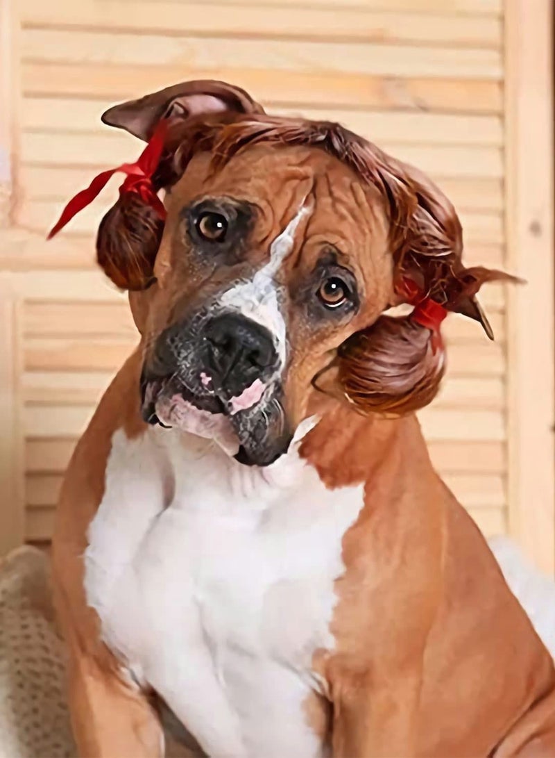 Dog Cosplay Wig, Funny Headwear Apparel Toy