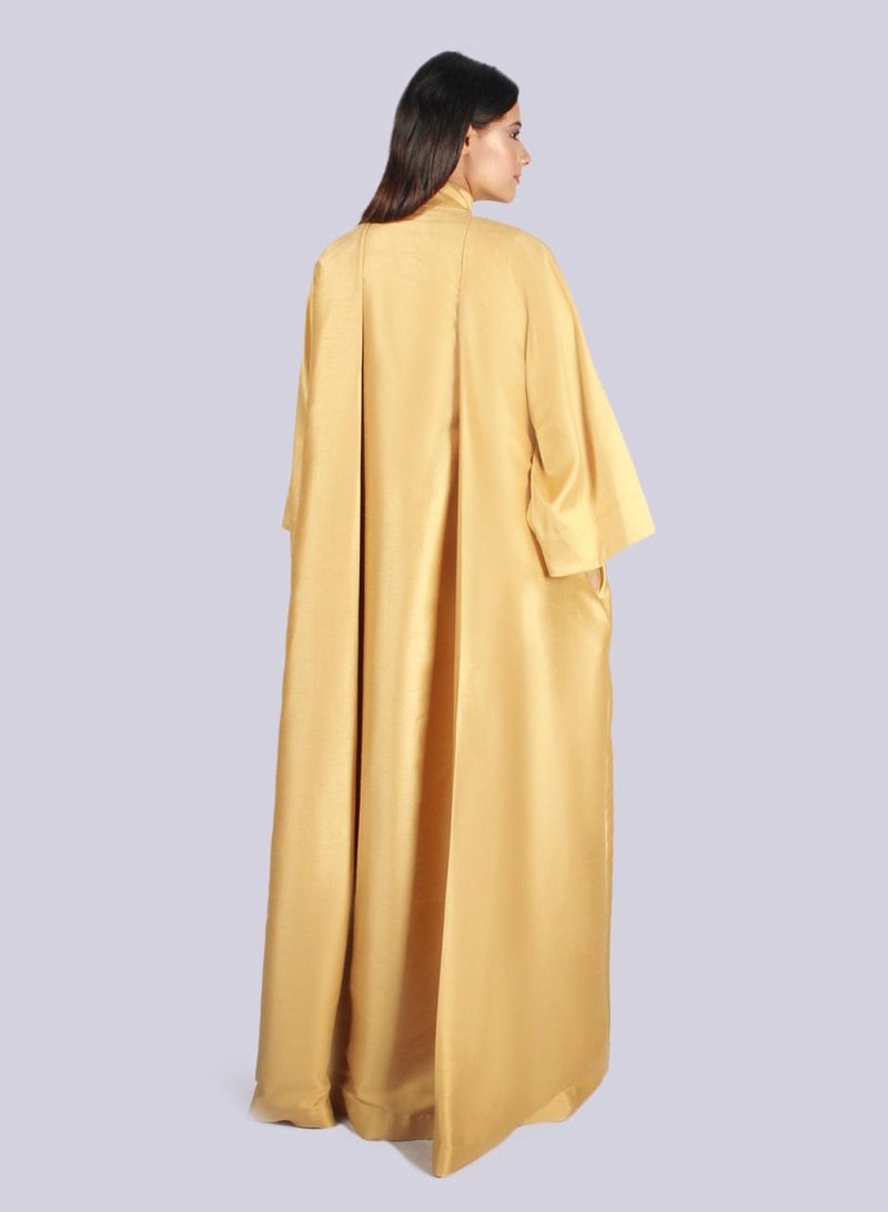 Princely-Coat Emb Abaya