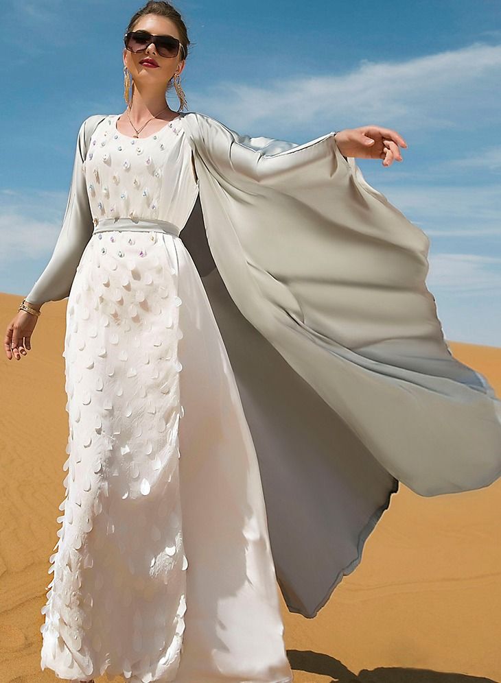 Moroccan Jalabiya Long Dress