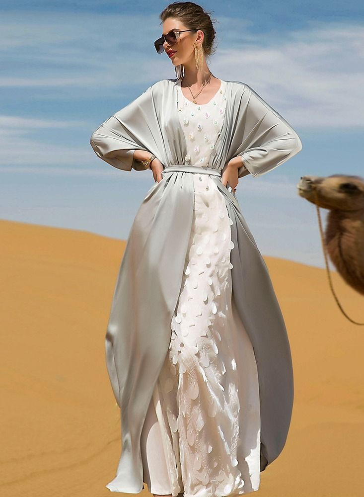 Moroccan Jalabiya Long Dress