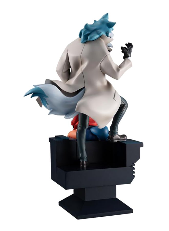 Animal Michiru Kagemori And Shirou Ogami Statue 9.84inch