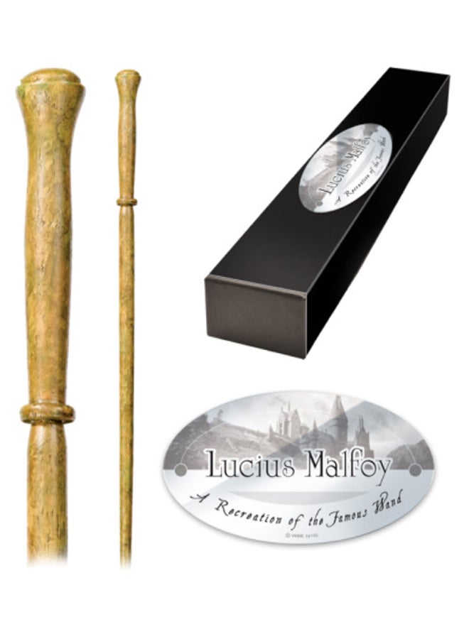 Harry Potter Lucius Malfoy Character Wand With Box 37cm