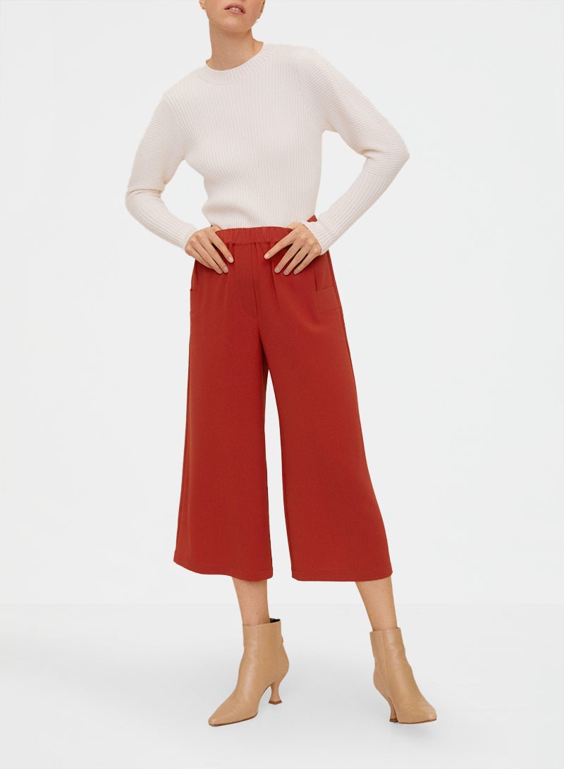 Basic Culottes Orange