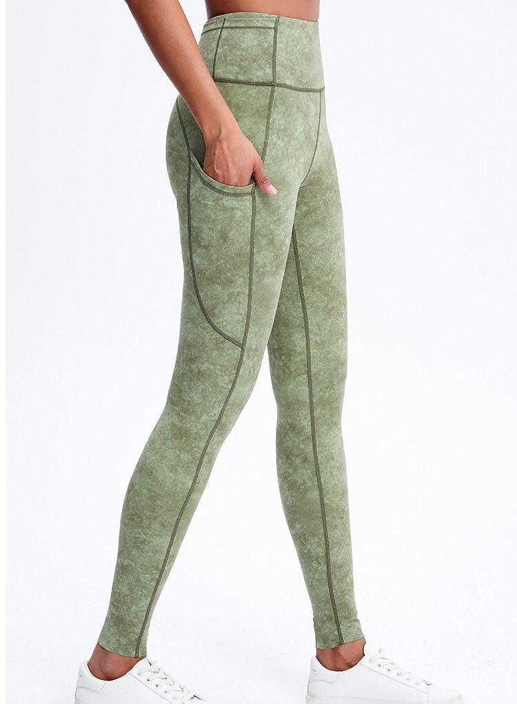 Solid Stretch Yogo Pants Green