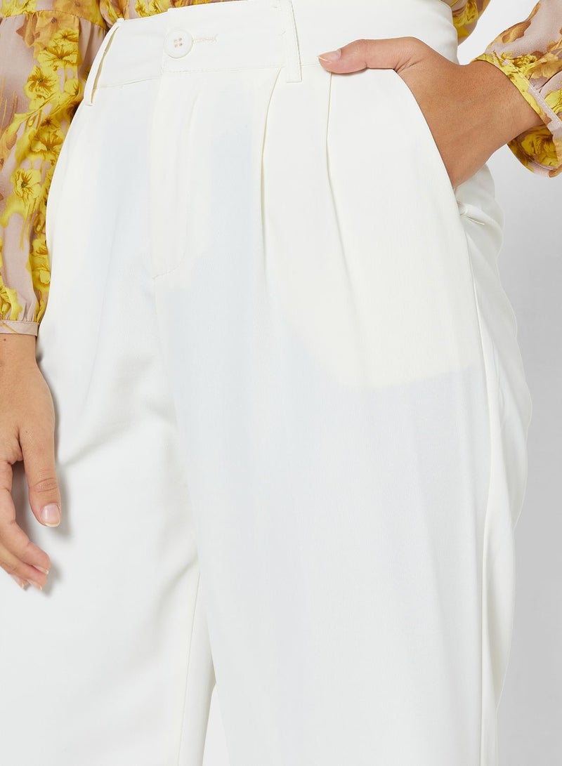 Front Pleated Pants