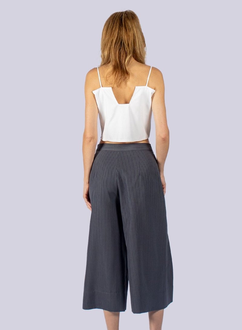 Andy - Grey Palazzo Pants