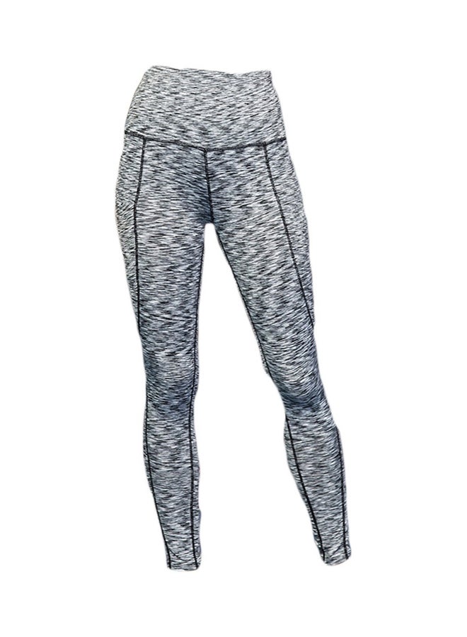 High Waist Yoga Leggings Grey