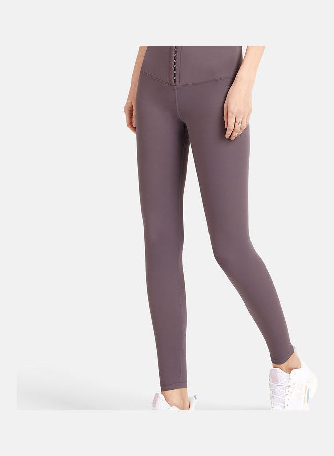 High Waist Sports Leggings Dark Purple