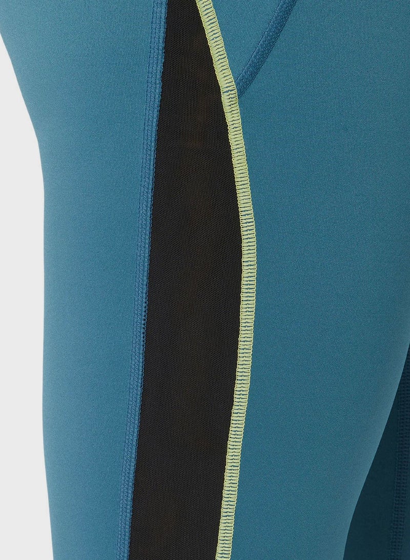 Mesh Panel Training Leggings