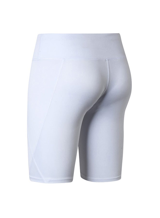 Stretchable High Waist Yoga Short Pants