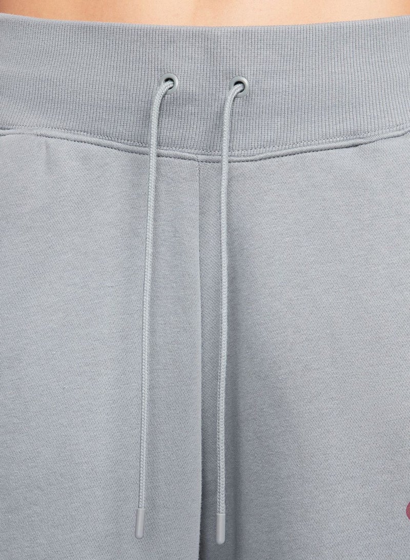 High-Waisted Wide-Leg Sweatpants