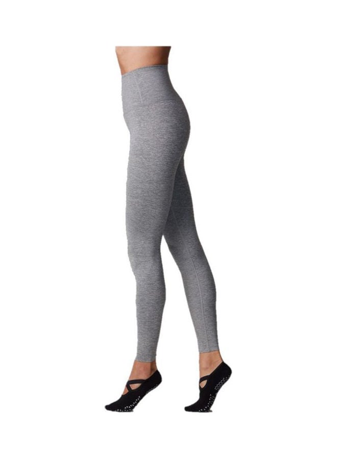 High Waist Leggings Grey