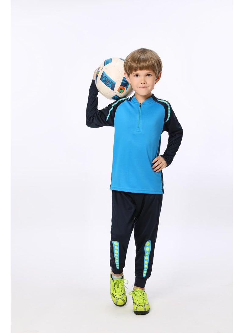 Children's High Elasticity Tight Fitting Clothing Sports Fitness Set Quick Drying Training Suit