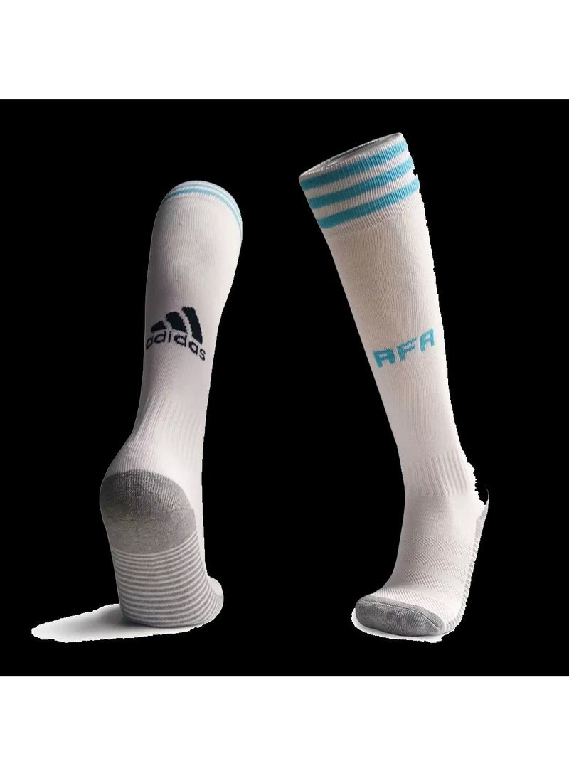 Argentina Home Soccer Jersey Kit (Jersey+Shorts+Socks)