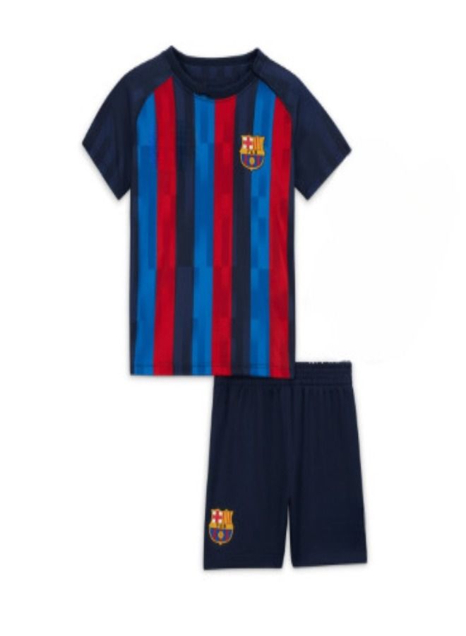 Barcelona Football Jersey Set For Kids and Adults