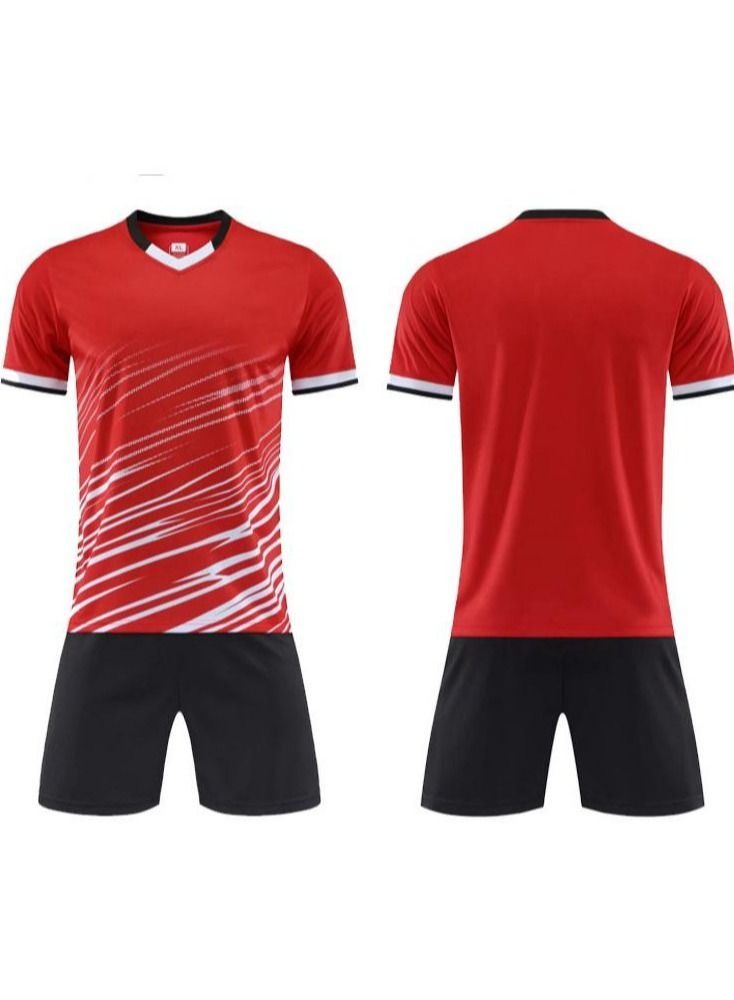 2-pieces Breathable and lightweight Men's And Women's Football Shirt