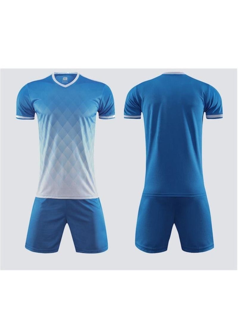 2-pieces Breathable and lightweight Men's And Women's Football Shirt