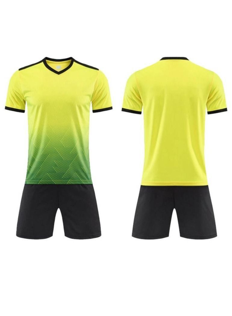 2-pieces Breathable and lightweight Men's And Women's Football Shirt