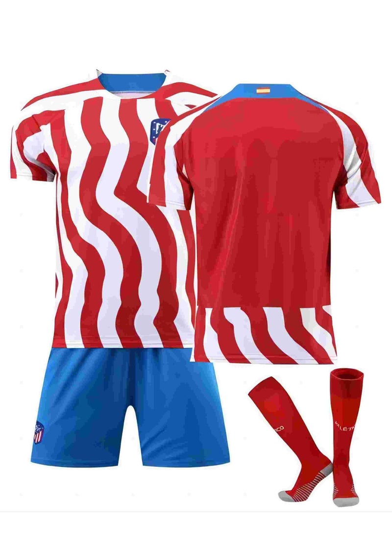 3-piece football jersey sports set